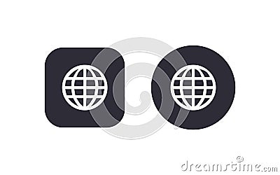 Internet icon button vector illustration scalable vector design Vector Illustration