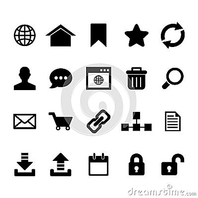 Internet Icon Vector Illustration