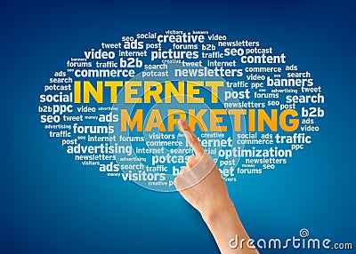 Internet Marketing Stock Photo