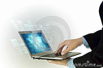 Internet Programming Technology Concept Stock Photo