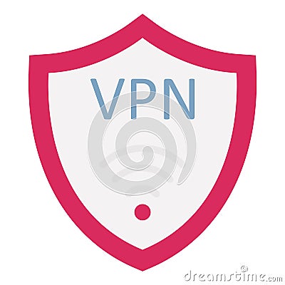 Internet protocol security Flat Vector icon which can easily modify or edit Vector Illustration