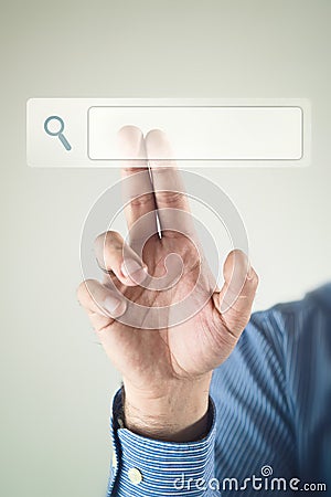 Internet search concept Stock Photo