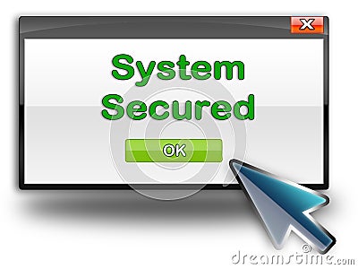 Internet security Stock Photo