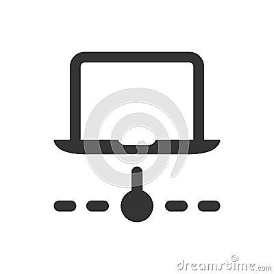 Internet sharing icon Vector Illustration