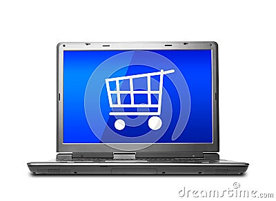 Internet shopping Stock Photo