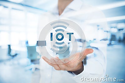 Internet of things IoT Stock Photo