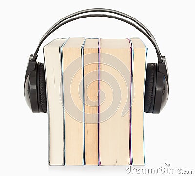 Interpretation a the audiobook concept Stock Photo