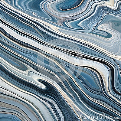 An interpretation of marble, with swirling textures and veins creating an elegant and refined look3, Generative AI Stock Photo