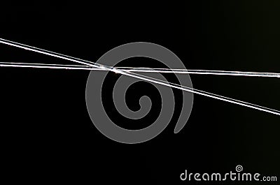 Intersecting Lines Stock Photo