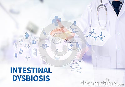 INTESTINAL DYSBIOSIS Stock Photo