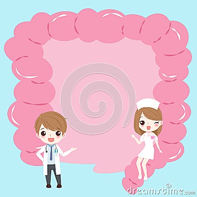 Intestine health concept Vector Illustration