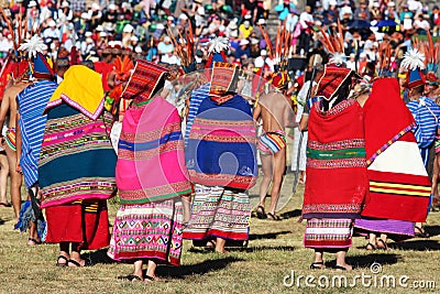 Inti Raymi celebration in Cusco, Peru Editorial Stock Photo