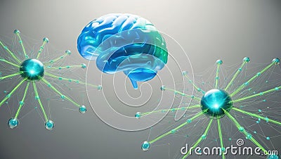 Intricate Brain Structure Highlighting Interconnected Neurons and Synapses Showcasing Complexity of Human Cognition and Neural Stock Photo