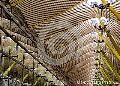 Adolfo SuÃ¡rez Madrid-Barajas Airport, Spain Editorial Stock Photo