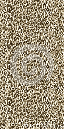 Seamless Leopard Animal Skin Intricate Surface Pattern Textile Design Vector Illustration