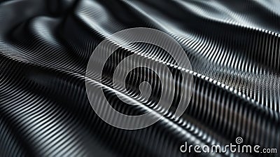 intricate linear pattern adding texture to fabric design Stock Photo