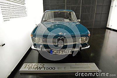 BMW 1500 (1963) Editorial Stock Photo