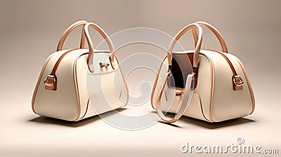 Chic and Versatile Elevate Your Style with a Sleek Ladies Handbag Stock Photo