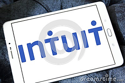 Intuit company logo Editorial Stock Photo