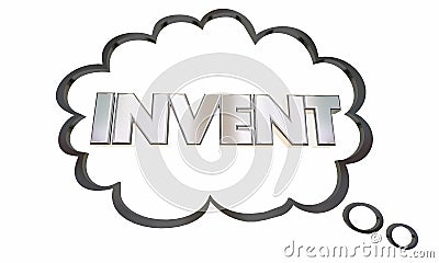 Invent New Product Idea Business Innovation Stock Photo