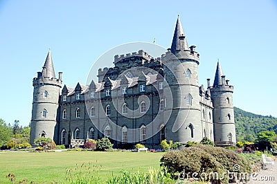 Inveraray Castle Stock Photo