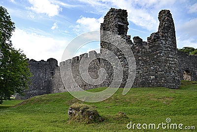Inverlochy Castle near Fort William in Scotland, United Kingdom Stock Photo