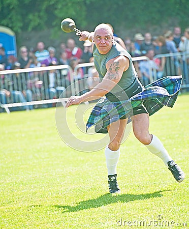 Inverness Highland Games Editorial Stock Photo