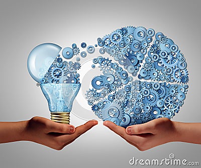 Investing In Ideas Stock Photo