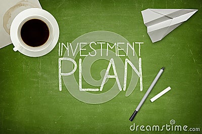 Investment plan concept Stock Photo