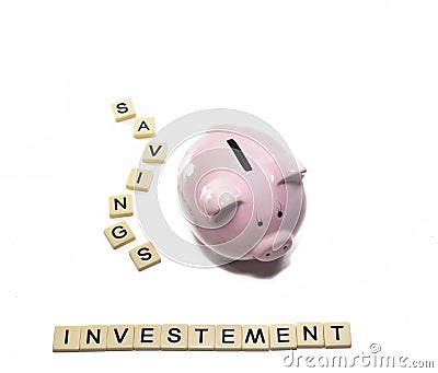 Investment savings concept Stock Photo