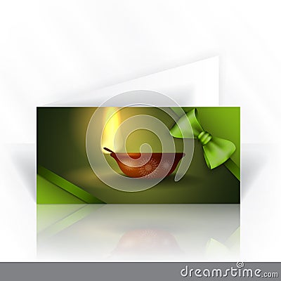 Invitation Card Design, Template Vector Illustration