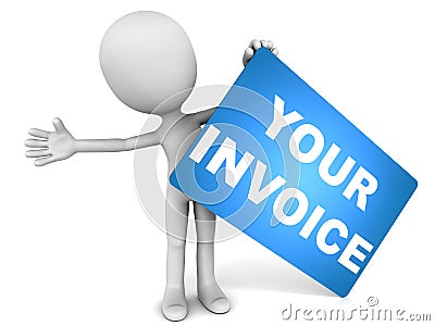 Invoice Stock Photo