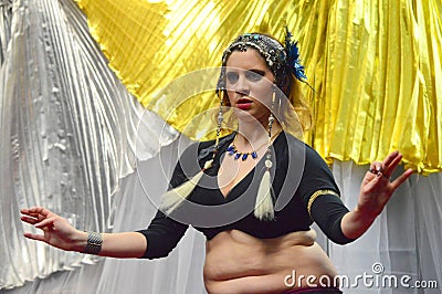 Iorra Belly Dancer Editorial Stock Photo