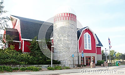 Iowa state rest area Editorial Stock Photo