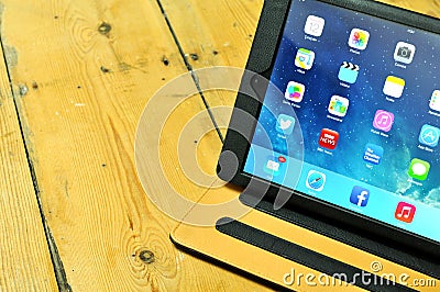 iPad Editorial Stock Photo