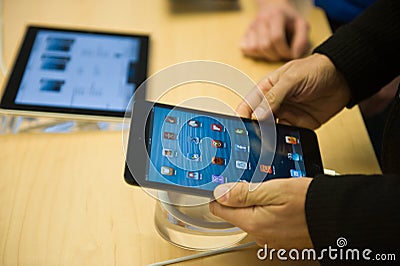 IPad Mini Editorial Stock Photo