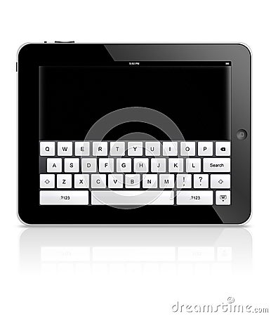 Ipad tablet computer Editorial Stock Photo