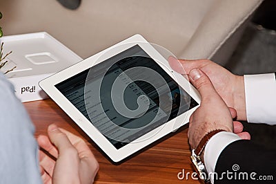 IPad2 at Editorial Stock Photo