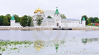 Ipatiev Monastery in Kostroma. gold ring of Russia Stock Photo