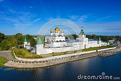 Ipatievsky Monastery in Kostroma Stock Photo