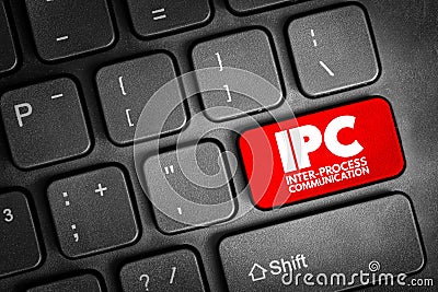 IPC Inter-Process Communication - refers specifically to the mechanisms an operating system provides to allow the processes to Stock Photo