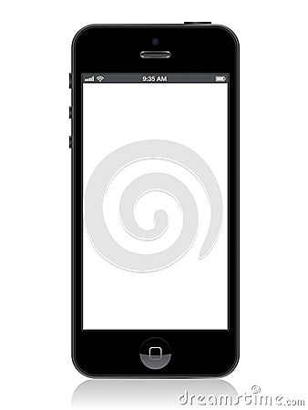 Iphone 5 Vector Illustration