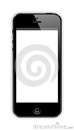 Iphone 5 Vector Illustration