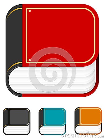 IPhone Book Icon Vector Illustration