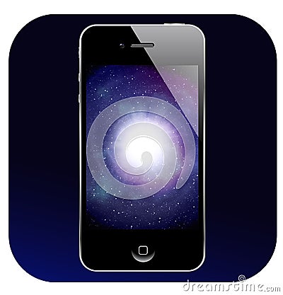 Iphone4 Icon Editorial Stock Photo