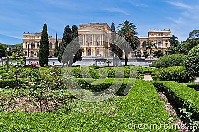 Ipiranga Historical Building Sao Paulo Stock Photo