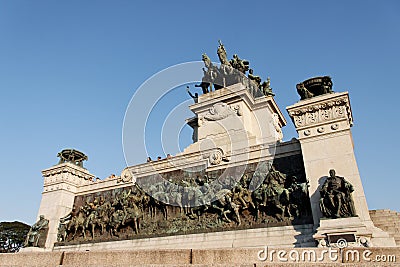 Ipiranga Monument Sao Paulo Stock Photo