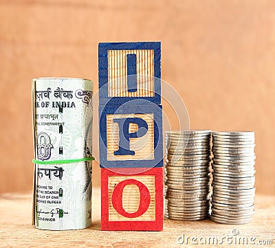 IPO Concept Stock Photo