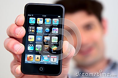 IPod Touch Editorial Stock Photo