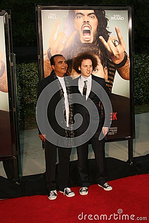 Iqbal Theba and Josh Sussman Editorial Stock Photo